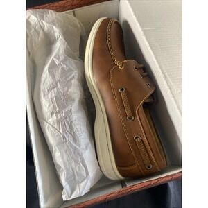 Abbot-k Boat Shoes Light Brown Size 9 Men's/Womens 10-10 1/2